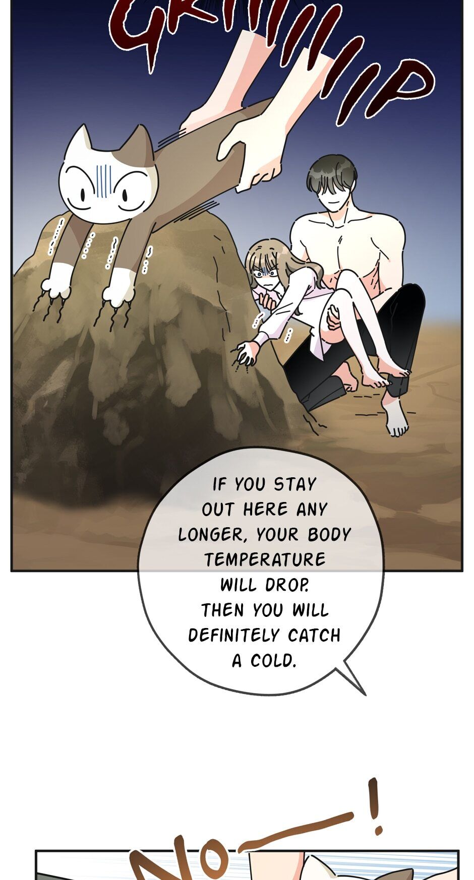 The Evil Lady's Hero Chapter 49 page 48 - Chapter 49: Warm Water