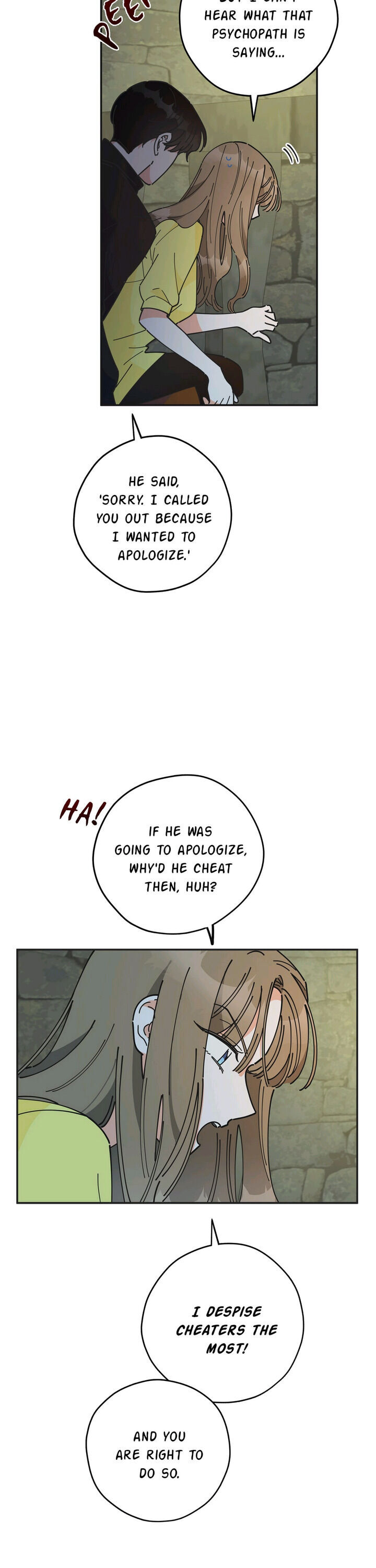 The Evil Lady's Hero Chapter 51 page 24 - Chapter 51: Psychopathic Cheater