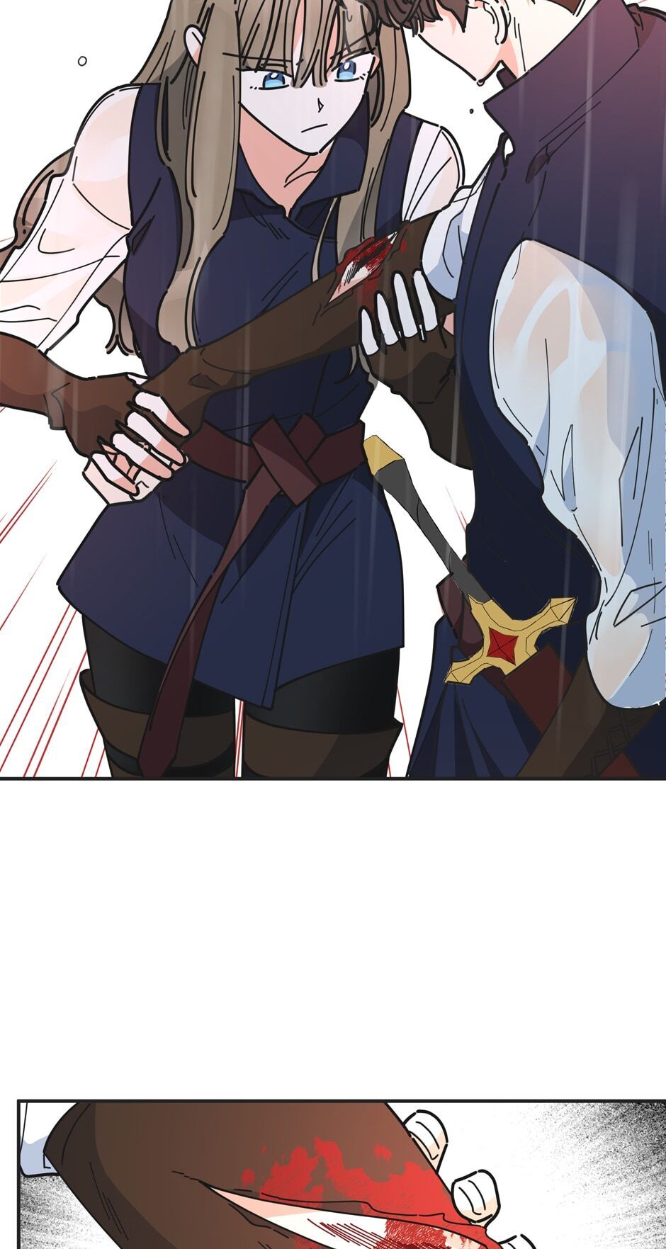 The Evil Lady's Hero Chapter 56 page 59 - Chapter 56: The Smell of Blood