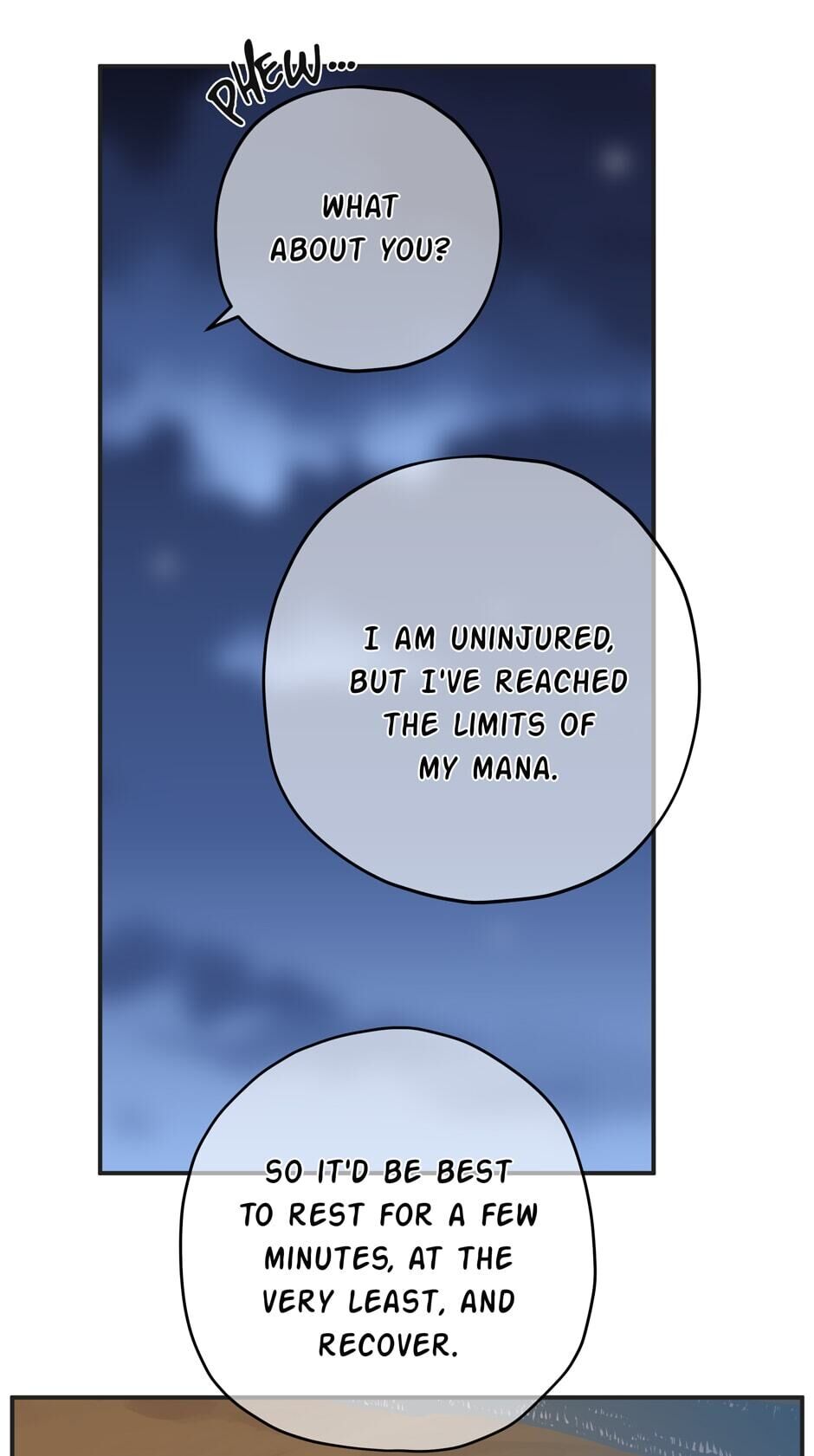 The Evil Lady's Hero Chapter 63 page 64 - Chapter 63: The Burn