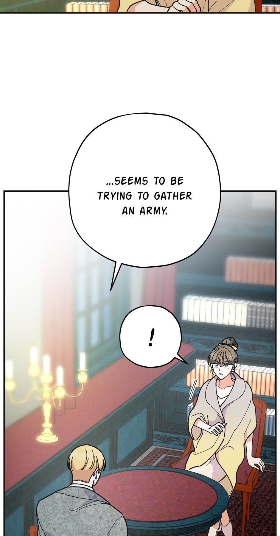 The Evil Lady's Hero Chapter 74 page 3 - Chapter 74: A Conversation with Father