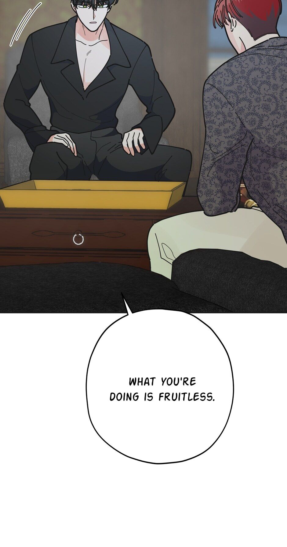 The Evil Lady's Hero Chapter 74 page 85 - Chapter 74: A Conversation with Father