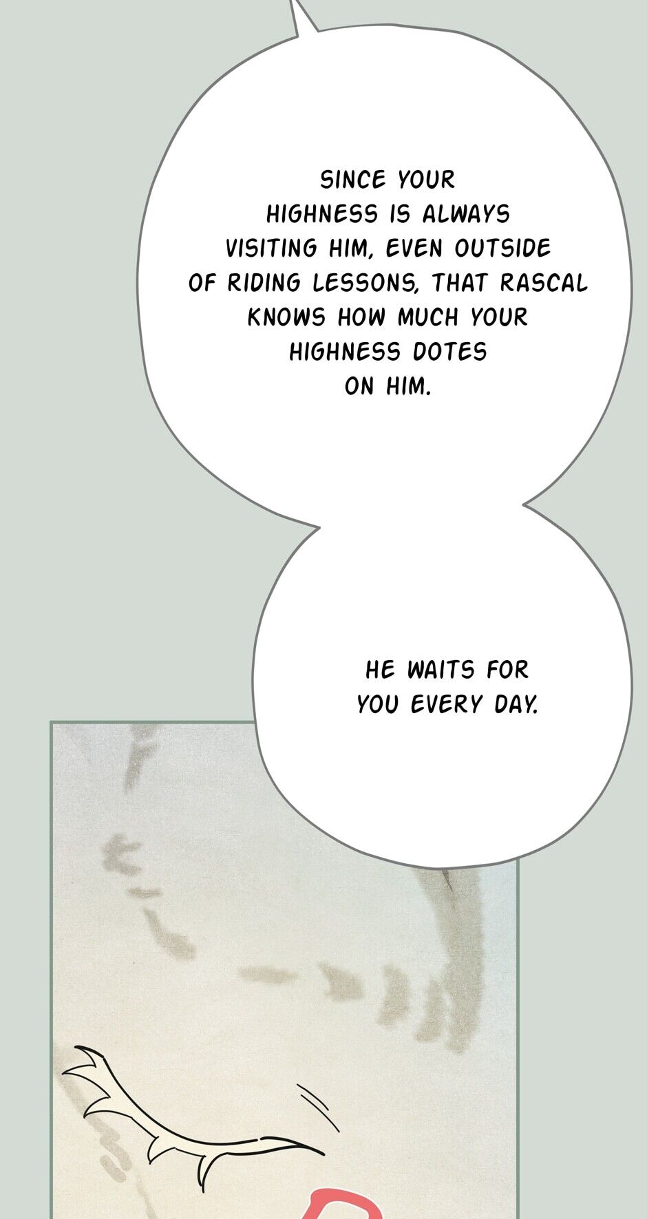 The Evil Lady's Hero Chapter 75 page 14 - Chapter 75: A Boy and his Horse