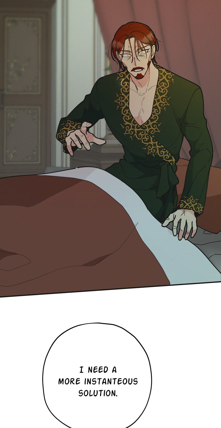 The Evil Lady's Hero Chapter 76 page 21 - Chapter 76: The Emperor's Madness
