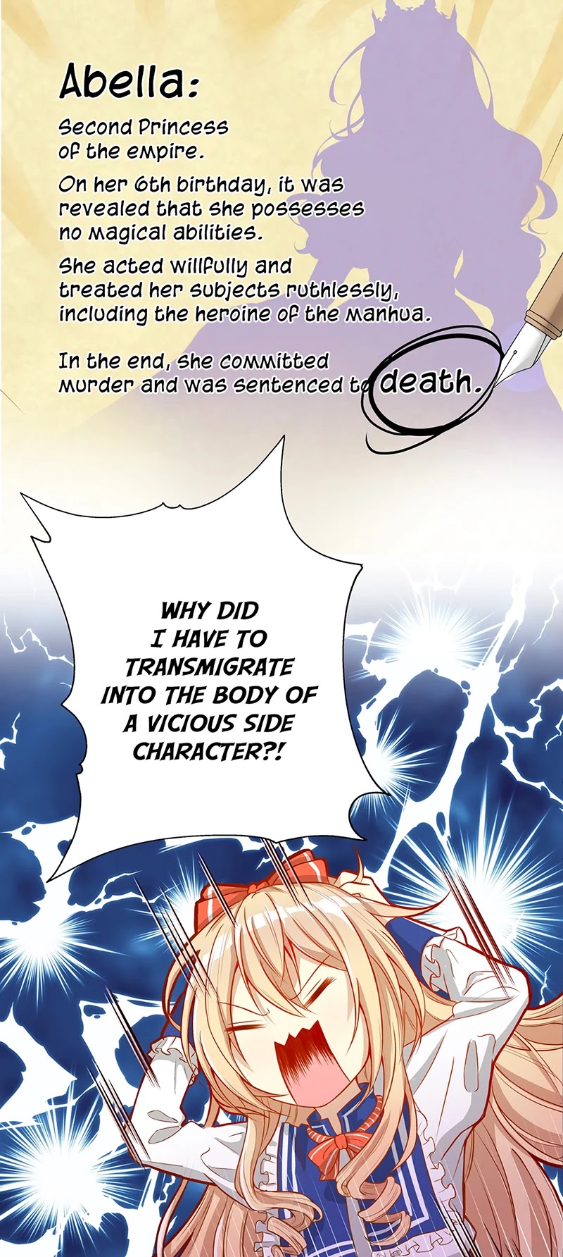 The Evil Sorceress Plans to Survive! Chapter 3 page 3 - Chapter 3