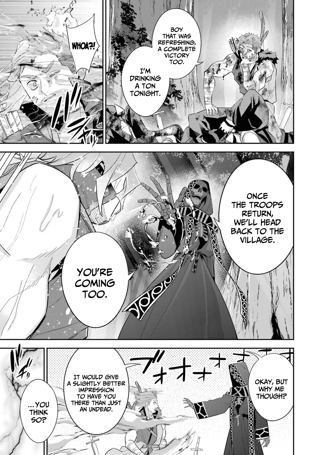The Executed Sage is Reincarnated as a Lich and Starts an All-Out War Chapter 17 page 4 - Chapter 17: 「The fate of the clan」