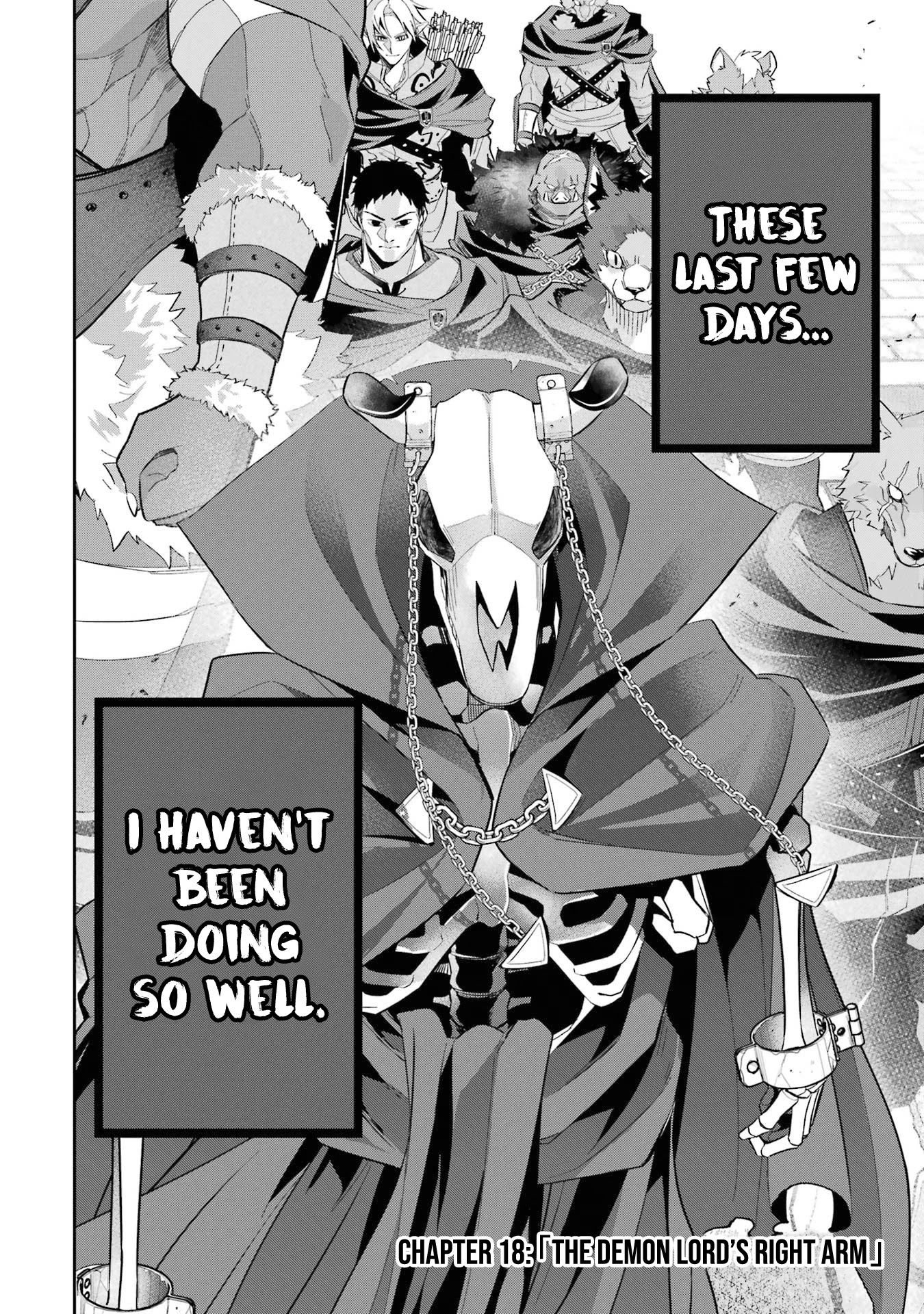 The Executed Sage is Reincarnated as a Lich and Starts an All-Out War Chapter 18 page 3 - Chapter 18: 「The demon lord's right arm」