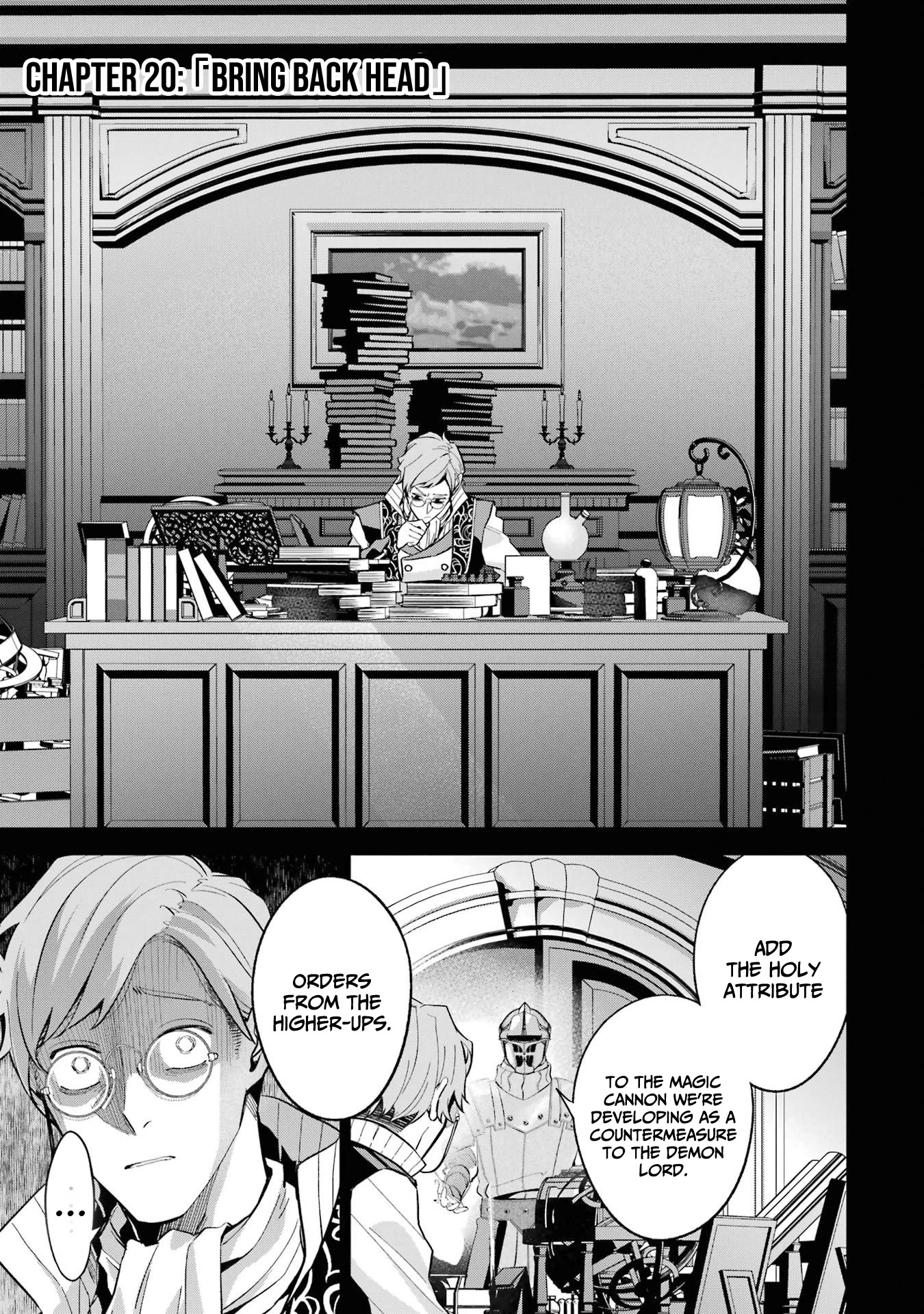 The Executed Sage is Reincarnated as a Lich and Starts an All-Out War Chapter 20 page 2 - Chapter 20: 「Bring back head」