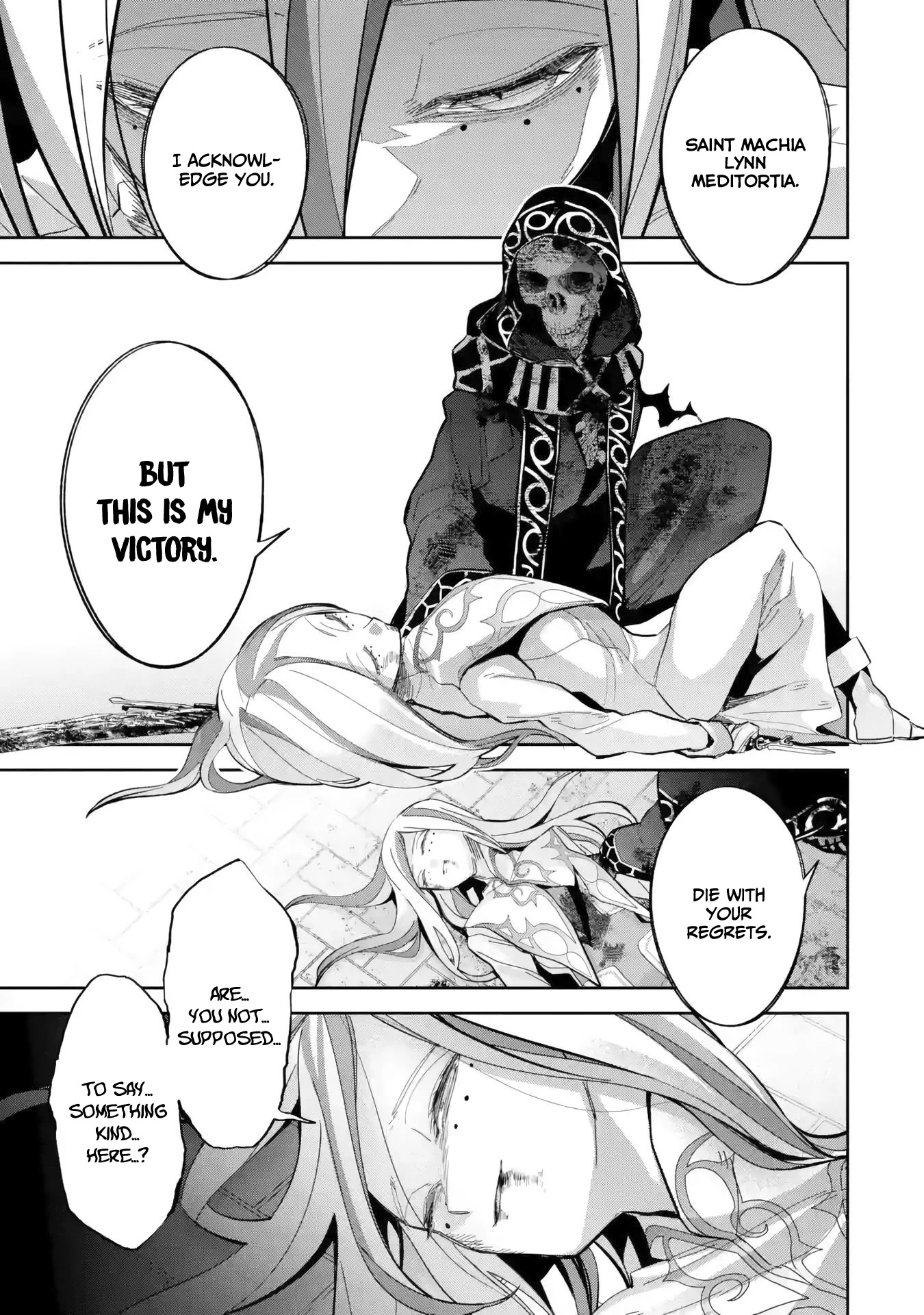 The Executed Sage is Reincarnated as a Lich and Starts an All-Out War Chapter 28 page 38 - Chapter 28: 「The sage carries the sins that the demon lord bears」