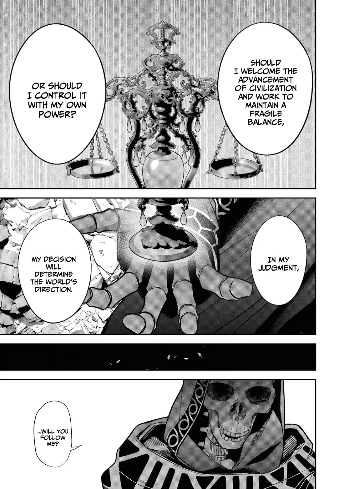The Executed Sage is Reincarnated as a Lich and Starts an All-Out War Chapter 40 page 47 - Chapter 40: The One Who Listens To Me