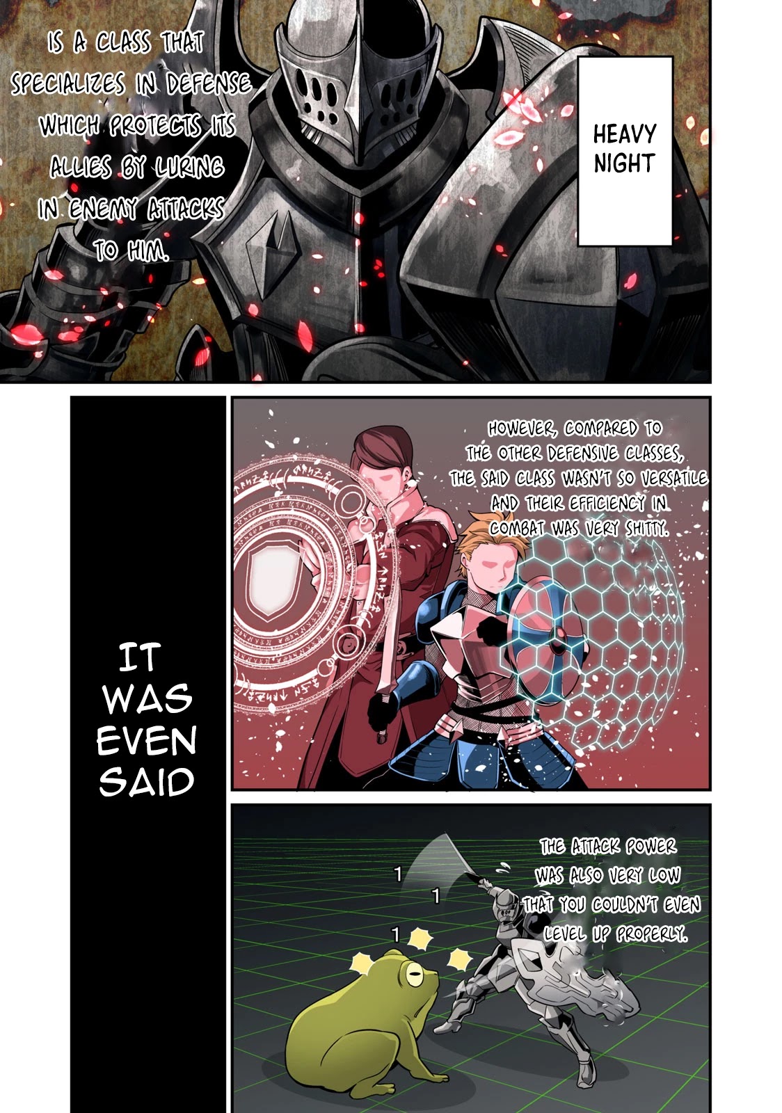 The Exiled Reincarnated Heavy Knight Is Unrivaled in Game Knowledge Chapter 1 page 1 - Chapter 1