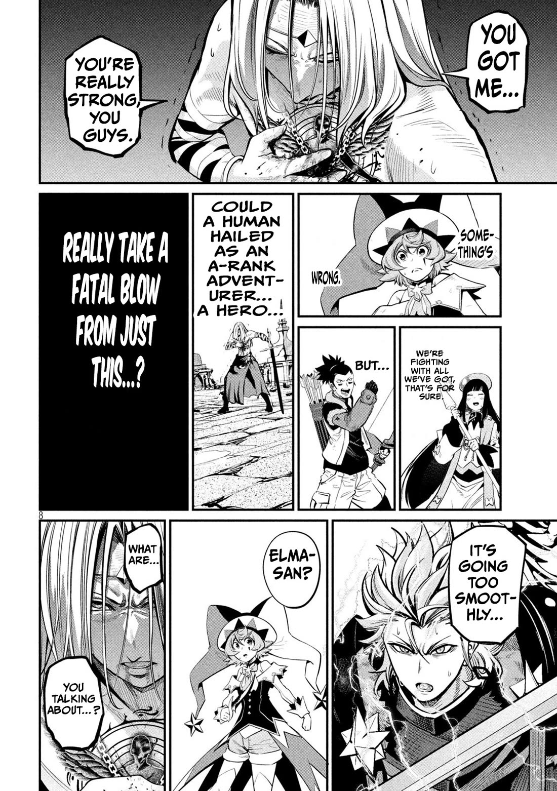 The Exiled Reincarnated Heavy Knight Is Unrivaled in Game Knowledge Chapter 102 page 8 - Chapter 102