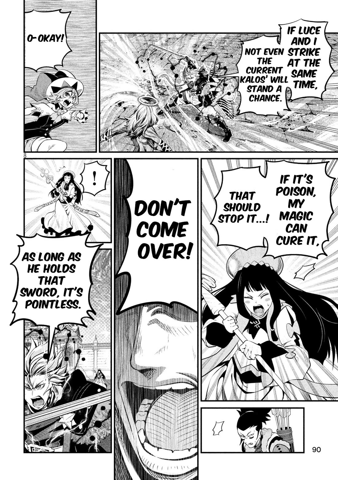 The Exiled Reincarnated Heavy Knight Is Unrivaled in Game Knowledge Chapter 103 page 8 - Chapter 103