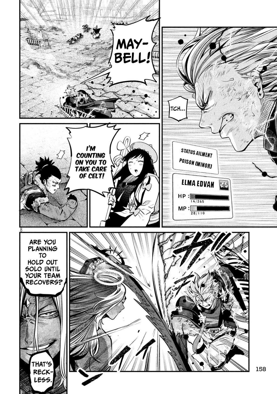 The Exiled Reincarnated Heavy Knight Is Unrivaled in Game Knowledge Chapter 104 page 8 - Chapter 104