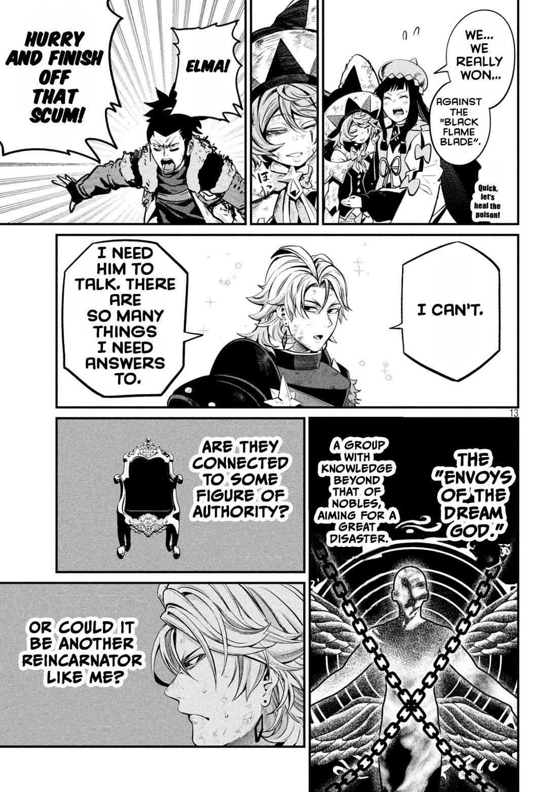 The Exiled Reincarnated Heavy Knight Is Unrivaled in Game Knowledge Chapter 105 page 13 - Chapter 105