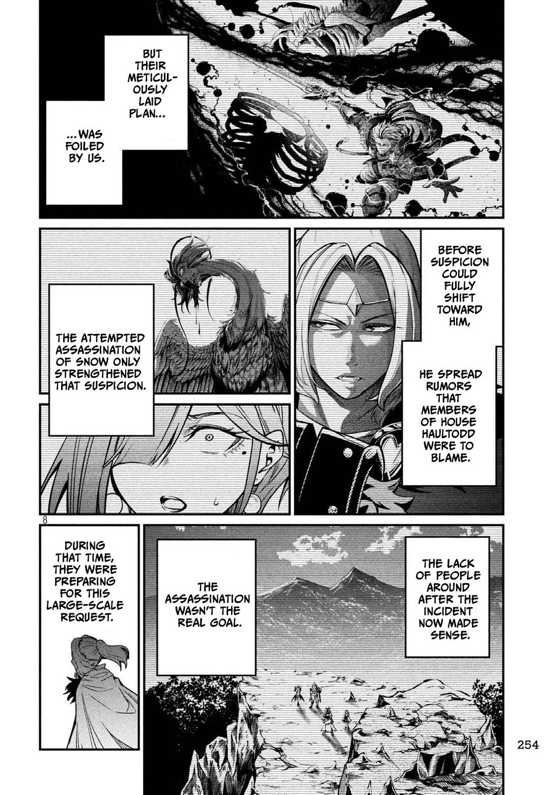 The Exiled Reincarnated Heavy Knight Is Unrivaled in Game Knowledge Chapter 106 page 8 - Chapter 106