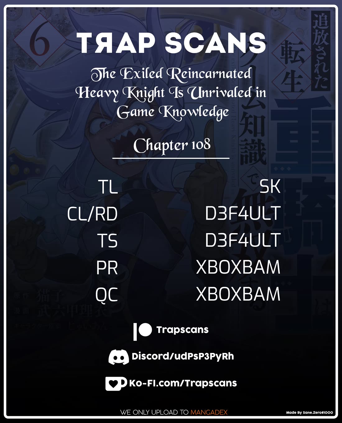 The Exiled Reincarnated Heavy Knight Is Unrivaled in Game Knowledge Chapter 108 page 1 - Chapter 108