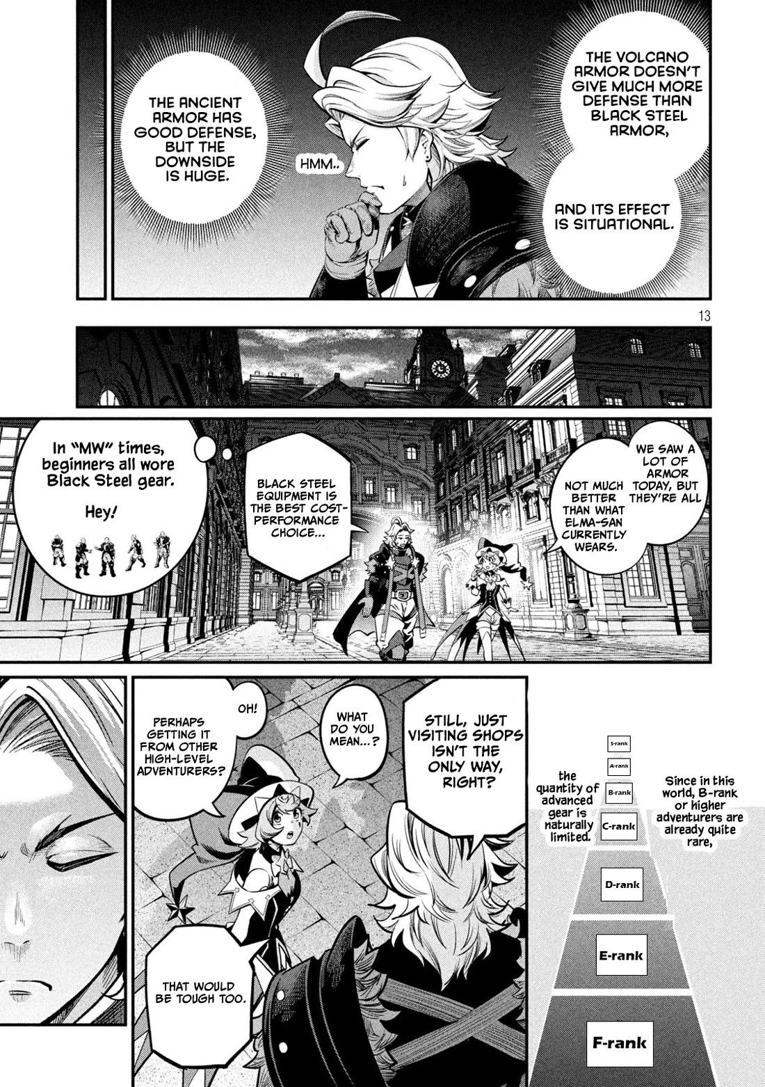 The Exiled Reincarnated Heavy Knight Is Unrivaled in Game Knowledge Chapter 111 page 14 - Chapter 111