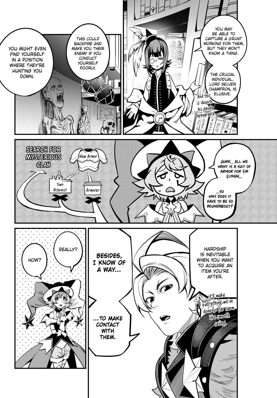 The Exiled Reincarnated Heavy Knight Is Unrivaled in Game Knowledge Chapter 112 page 12 - Chapter 112