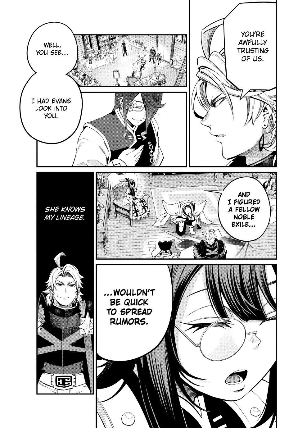 The Exiled Reincarnated Heavy Knight Is Unrivaled in Game Knowledge Chapter 127 page 9 - Chapter 127