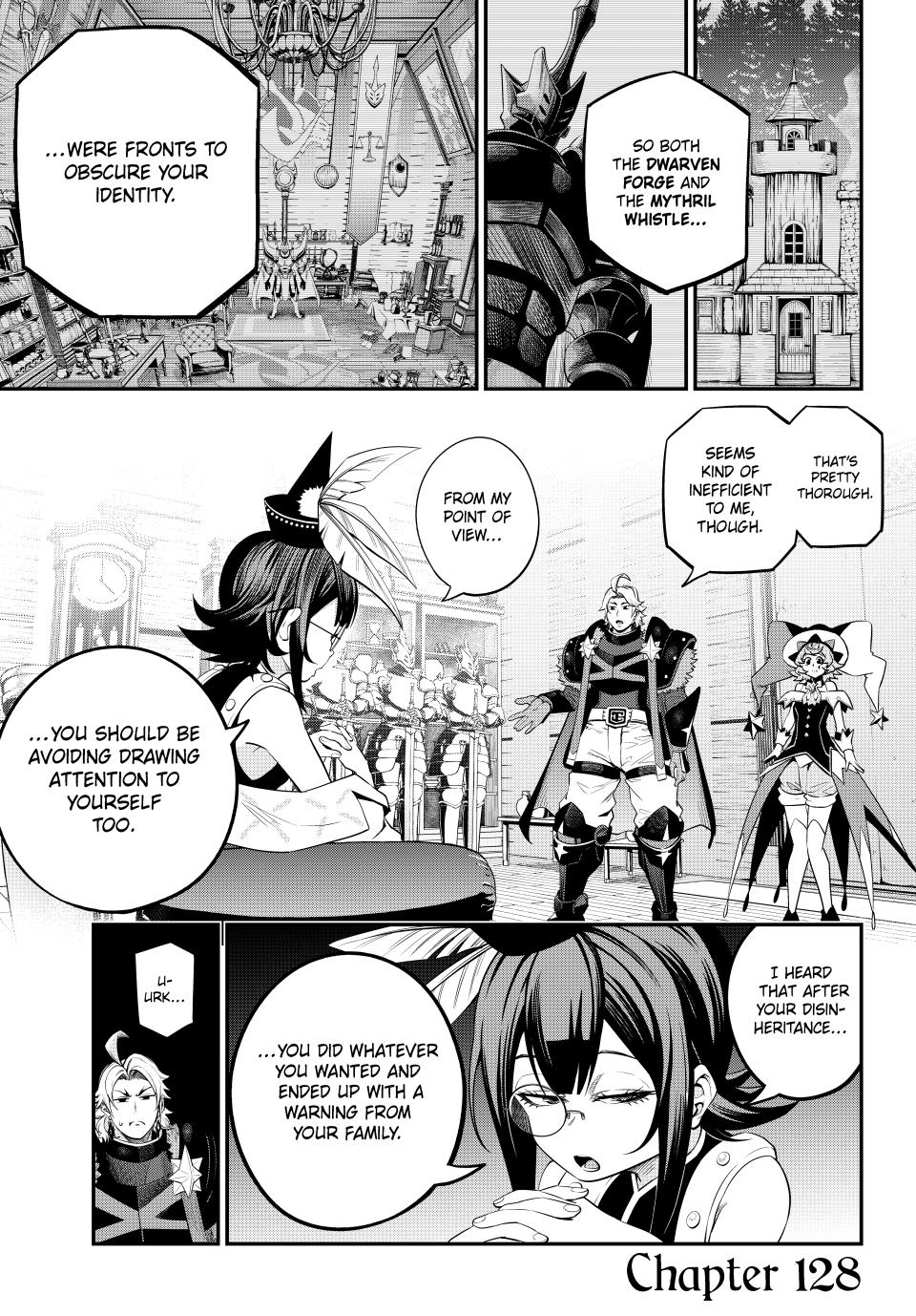 The Exiled Reincarnated Heavy Knight Is Unrivaled in Game Knowledge Chapter 128 page 1 - Chapter 128