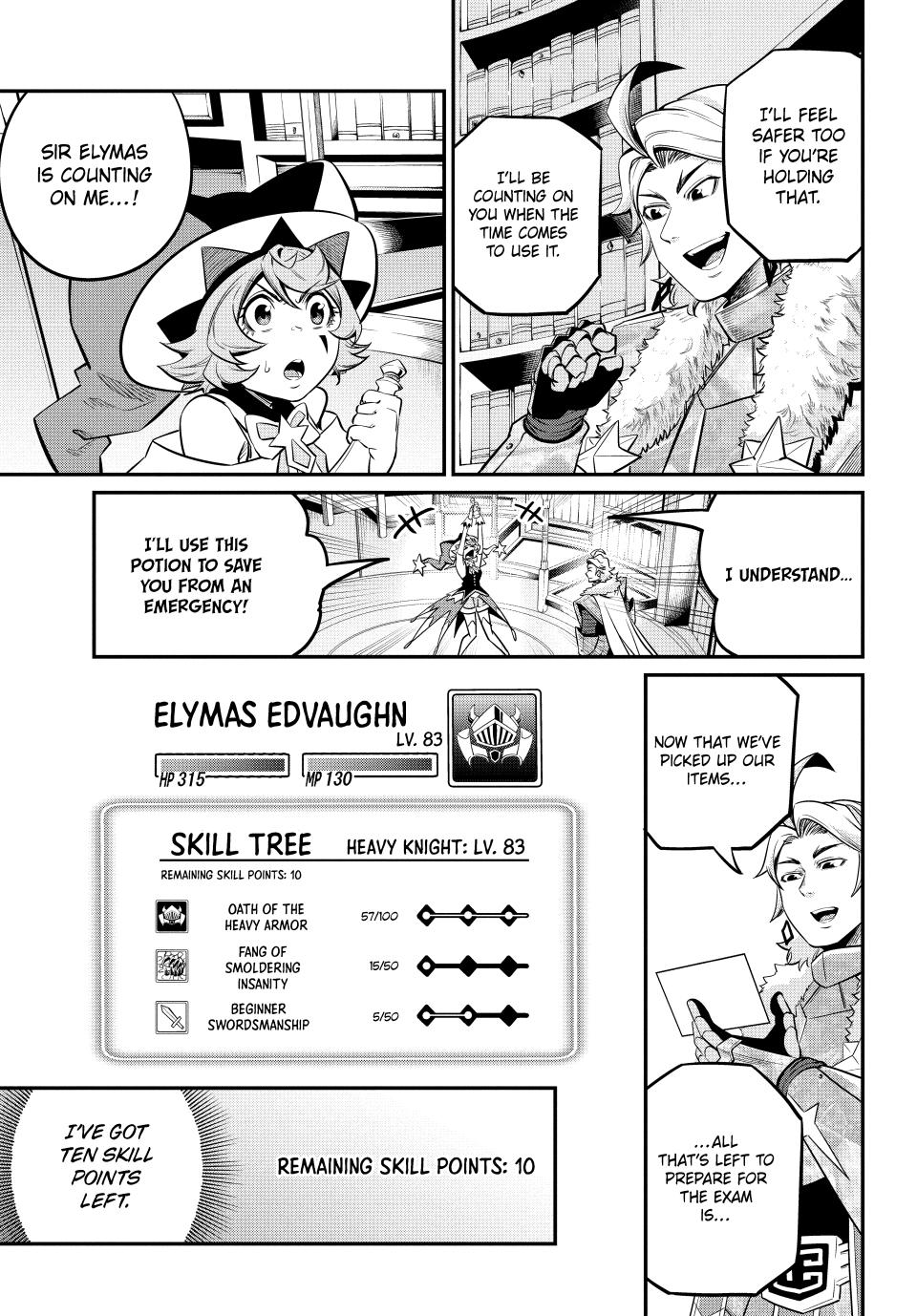 The Exiled Reincarnated Heavy Knight Is Unrivaled in Game Knowledge Chapter 132 page 11 - Chapter 132