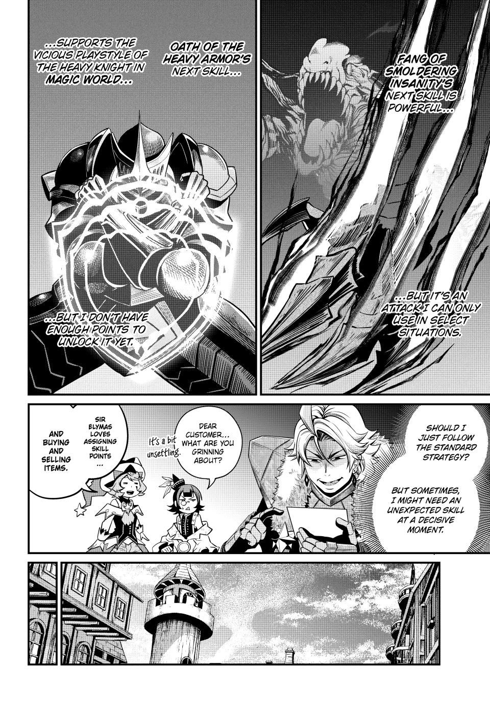The Exiled Reincarnated Heavy Knight Is Unrivaled in Game Knowledge Chapter 132 page 12 - Chapter 132