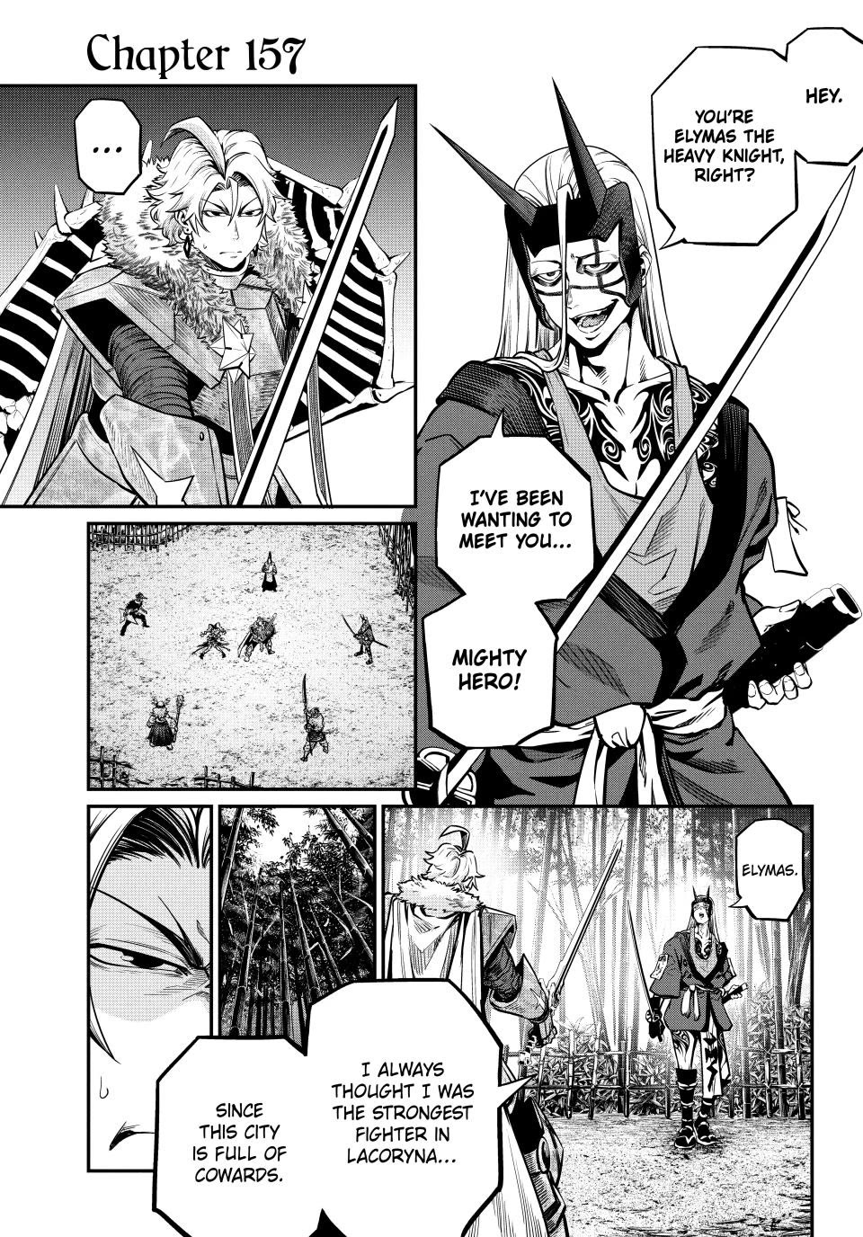 The Exiled Reincarnated Heavy Knight Is Unrivaled in Game Knowledge Chapter 157 page 1 - Chapter 157
