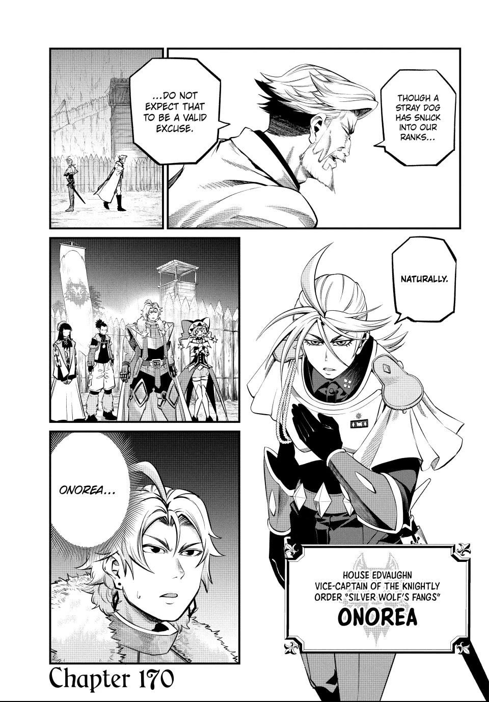 The Exiled Reincarnated Heavy Knight Is Unrivaled in Game Knowledge Chapter 170 page 1 - Chapter 170