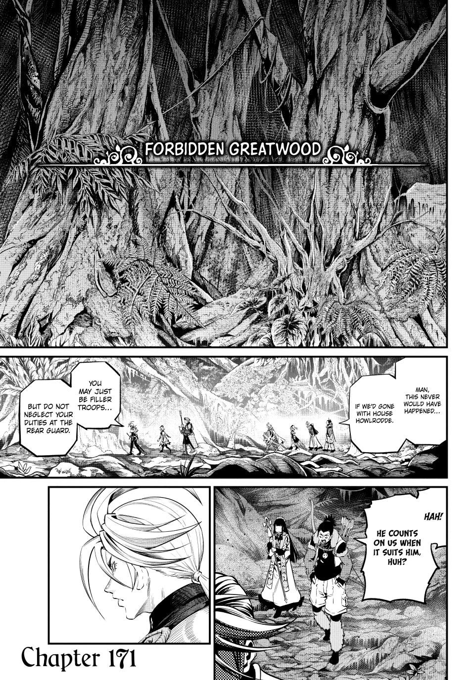 The Exiled Reincarnated Heavy Knight Is Unrivaled in Game Knowledge Chapter 171 page 1 - Chapter 171