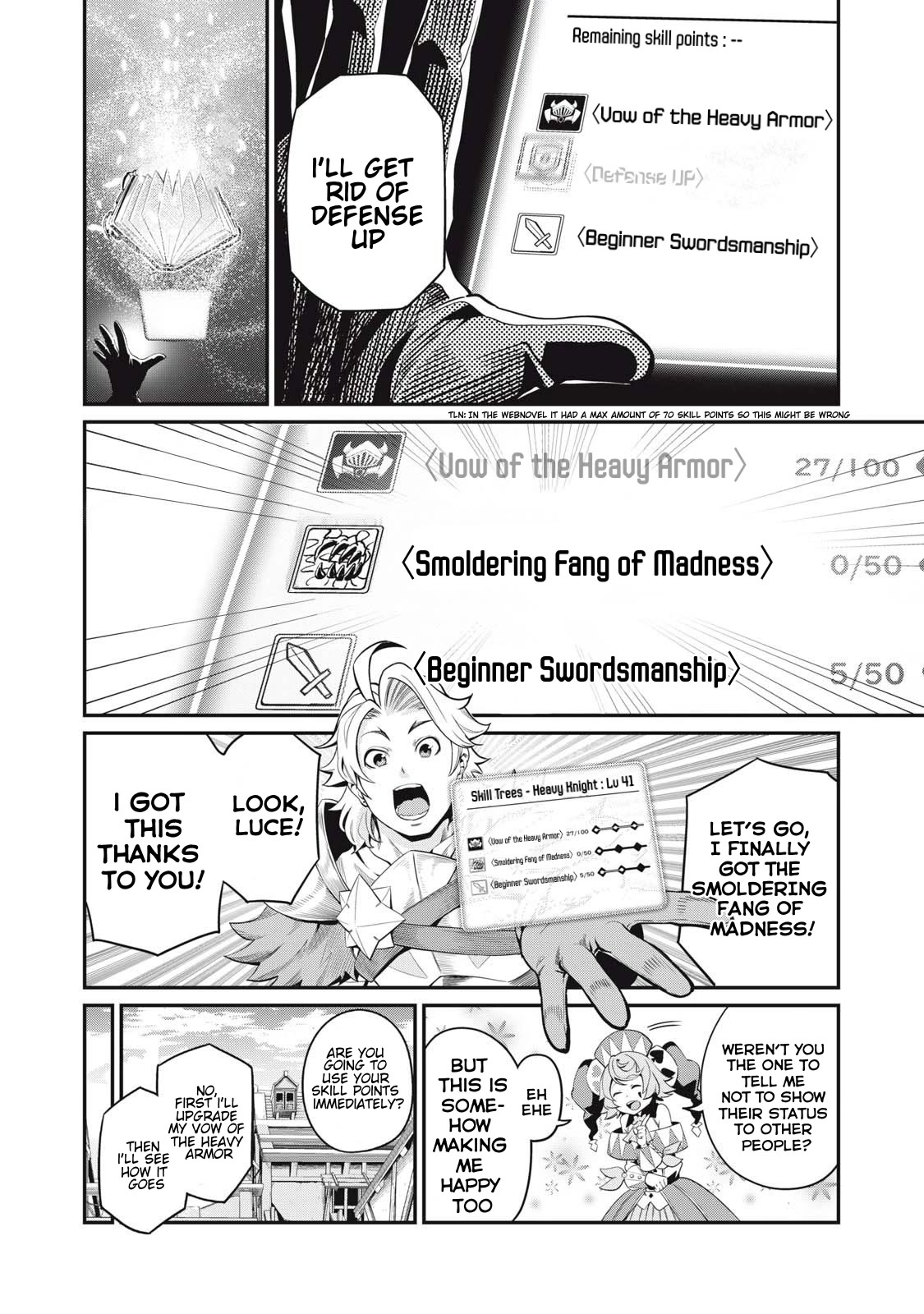 The Exiled Reincarnated Heavy Knight Is Unrivaled in Game Knowledge Chapter 24 page 11 - Chapter 24