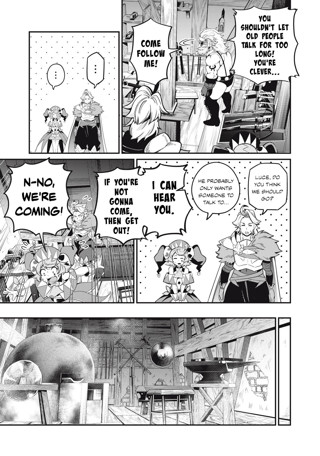 The Exiled Reincarnated Heavy Knight Is Unrivaled in Game Knowledge Chapter 45 page 12 - Chapter 45