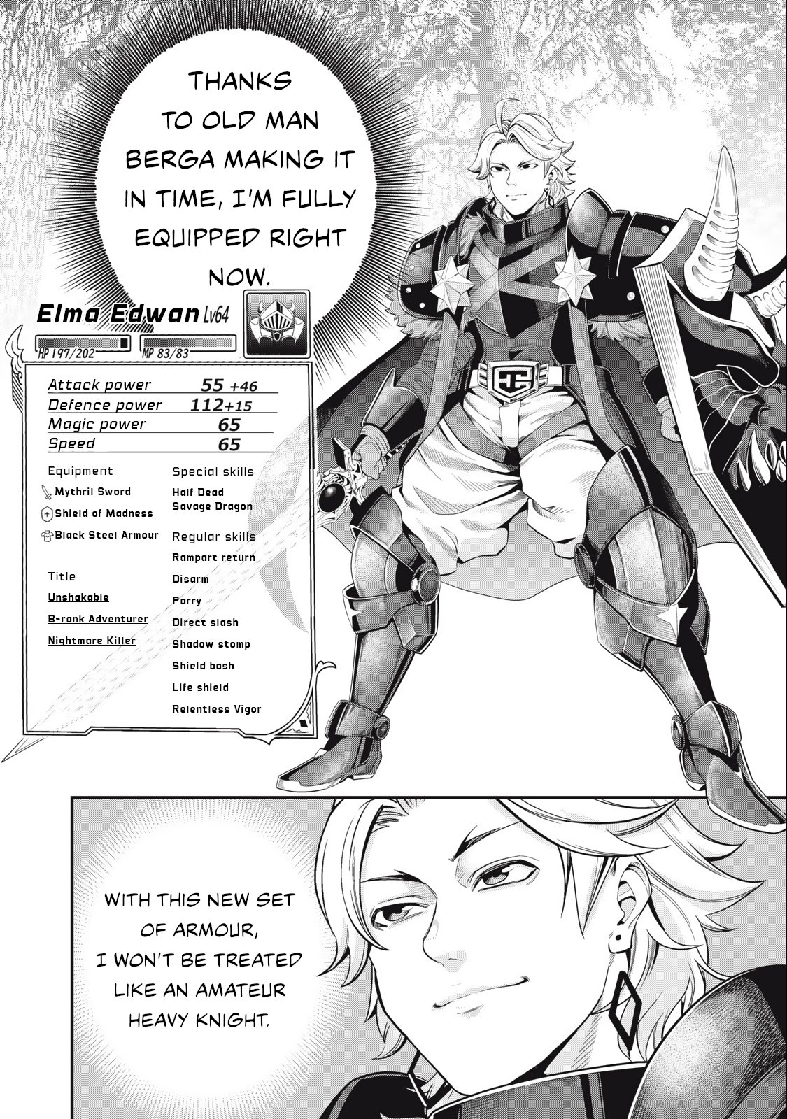 The Exiled Reincarnated Heavy Knight Is Unrivaled in Game Knowledge Chapter 49 page 15 - Chapter 49