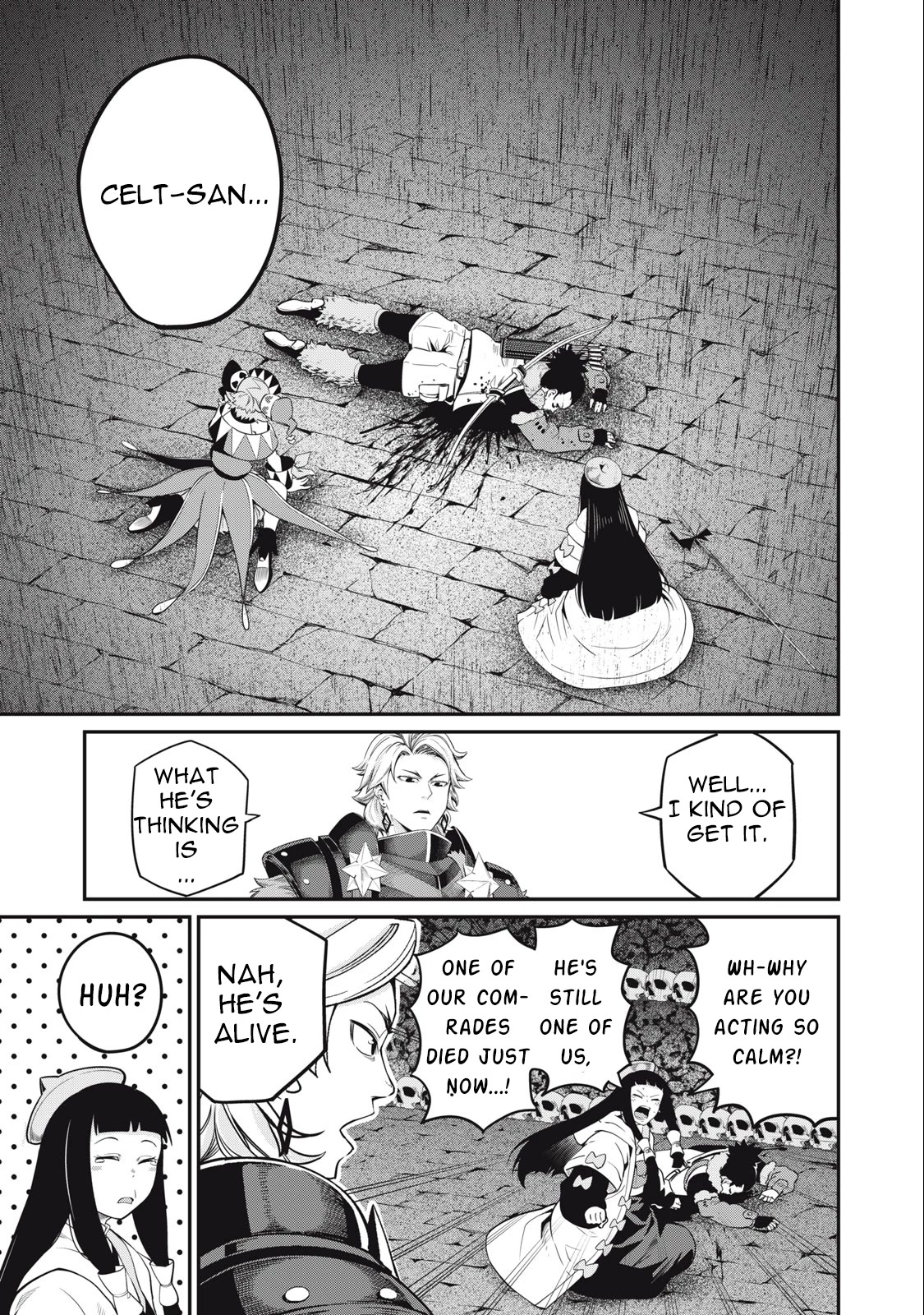 The Exiled Reincarnated Heavy Knight Is Unrivaled in Game Knowledge Chapter 57 page 14 - Chapter 57: The victim of the fight