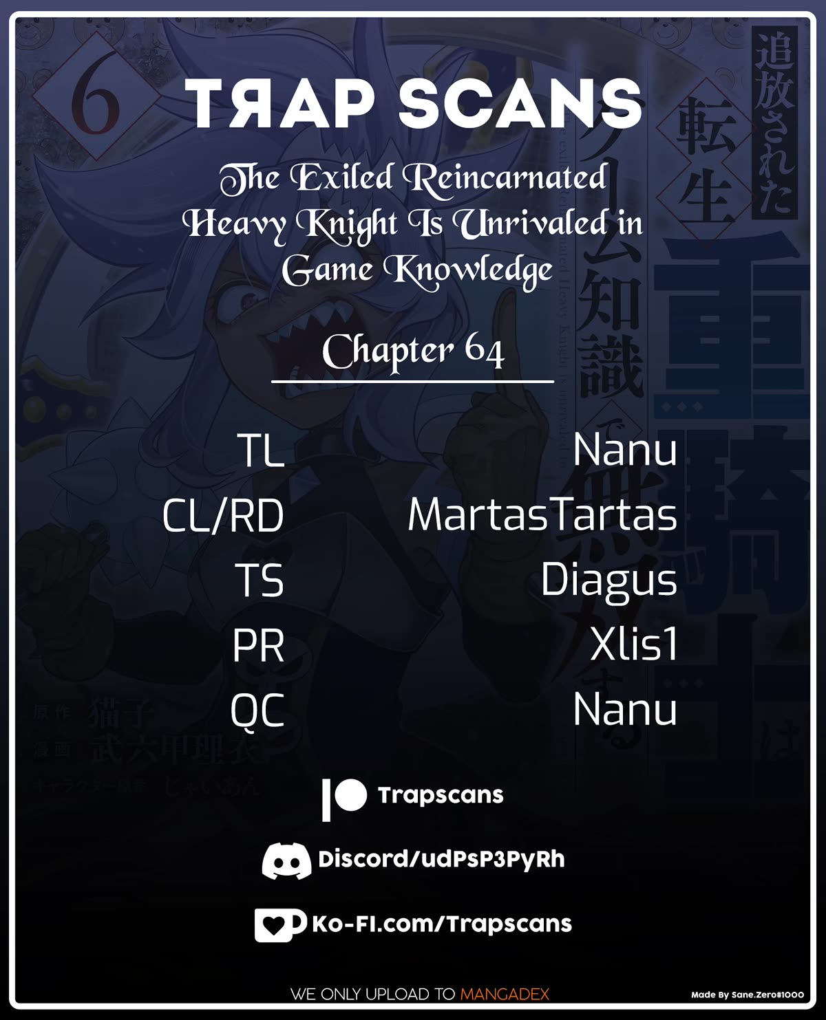 The Exiled Reincarnated Heavy Knight Is Unrivaled in Game Knowledge Chapter 64 page 1 - Chapter 64