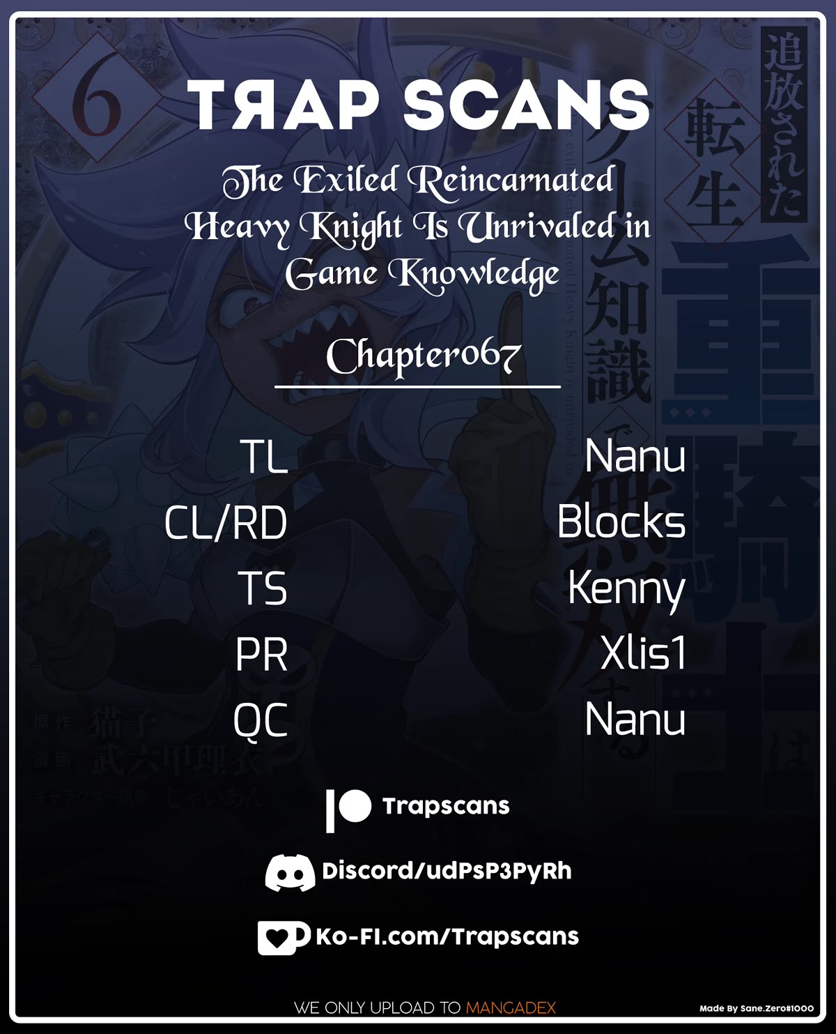 The Exiled Reincarnated Heavy Knight Is Unrivaled in Game Knowledge Chapter 67 page 1 - Chapter 67