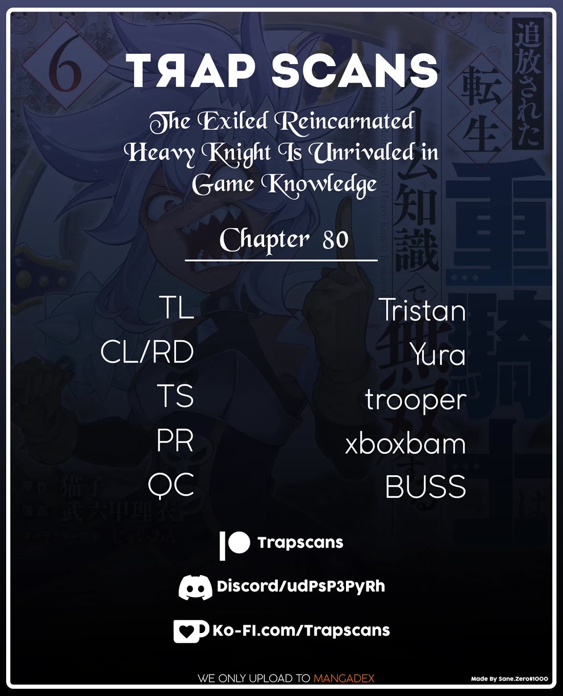 The Exiled Reincarnated Heavy Knight Is Unrivaled in Game Knowledge Chapter 80 page 1 - Chapter 80