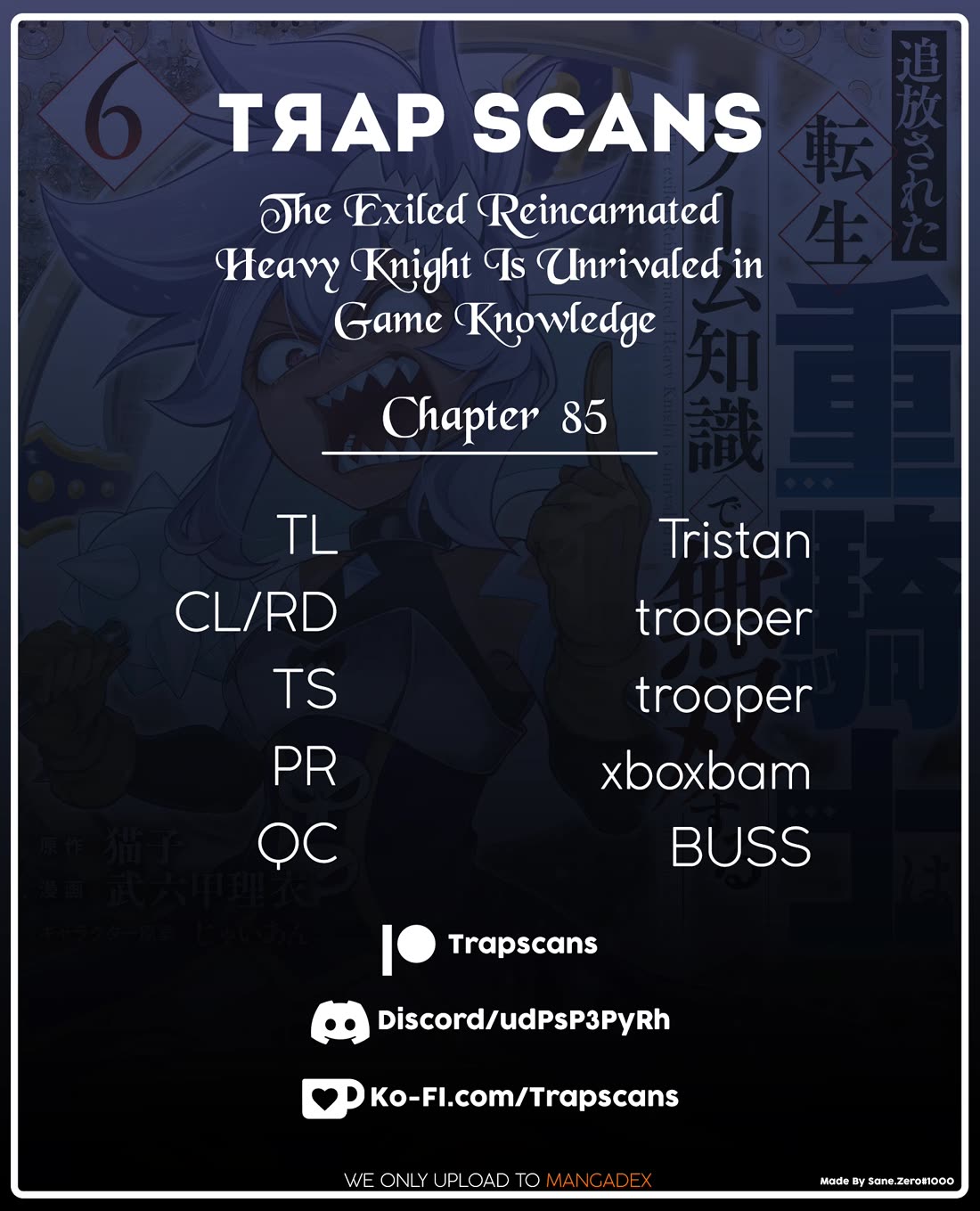 The Exiled Reincarnated Heavy Knight Is Unrivaled in Game Knowledge Chapter 85 page 1 - Chapter 85