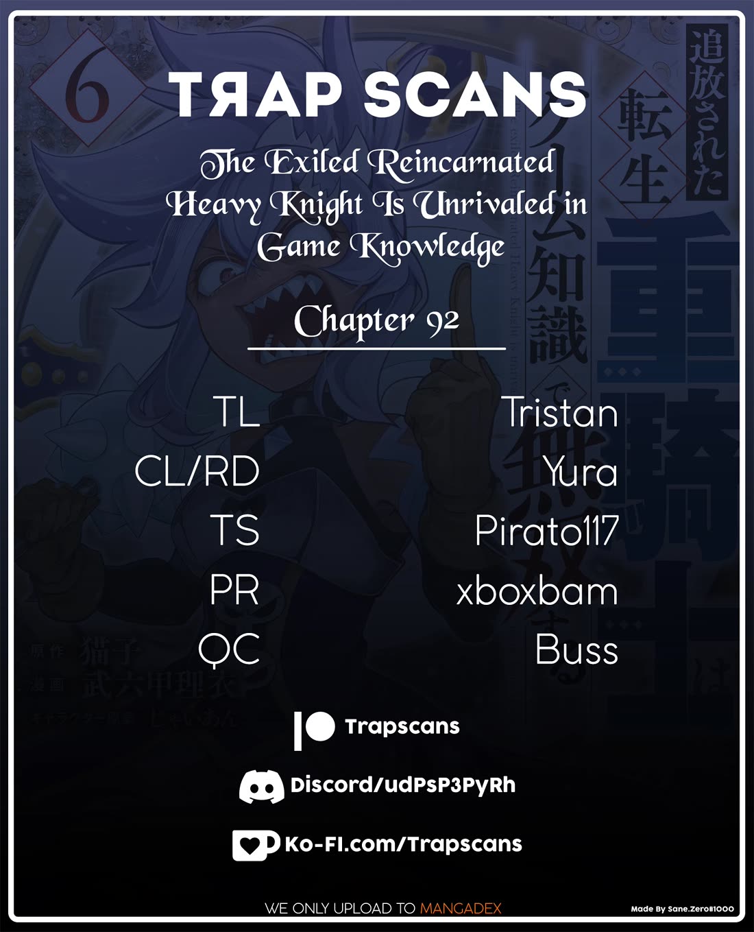 The Exiled Reincarnated Heavy Knight Is Unrivaled in Game Knowledge Chapter 92 page 1 - Chapter 92
