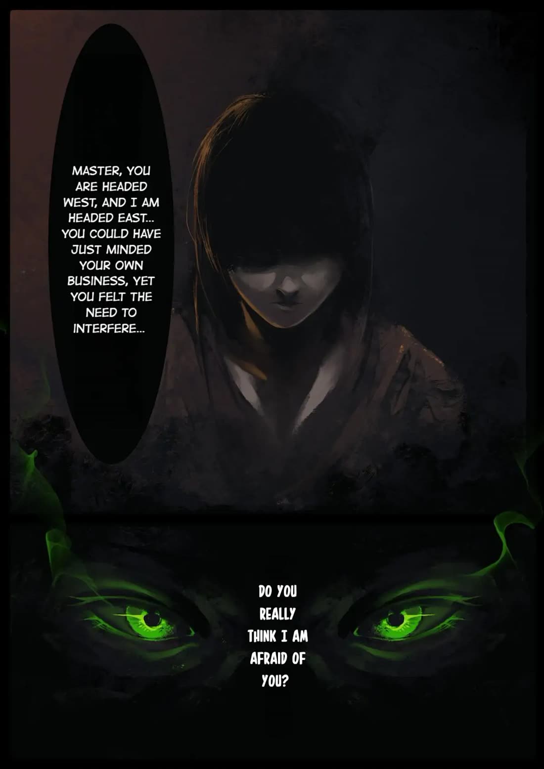 The Exorcism Record Chapter 1 page 9 - Chapter 1: First Appearance: I Am Here To Save You