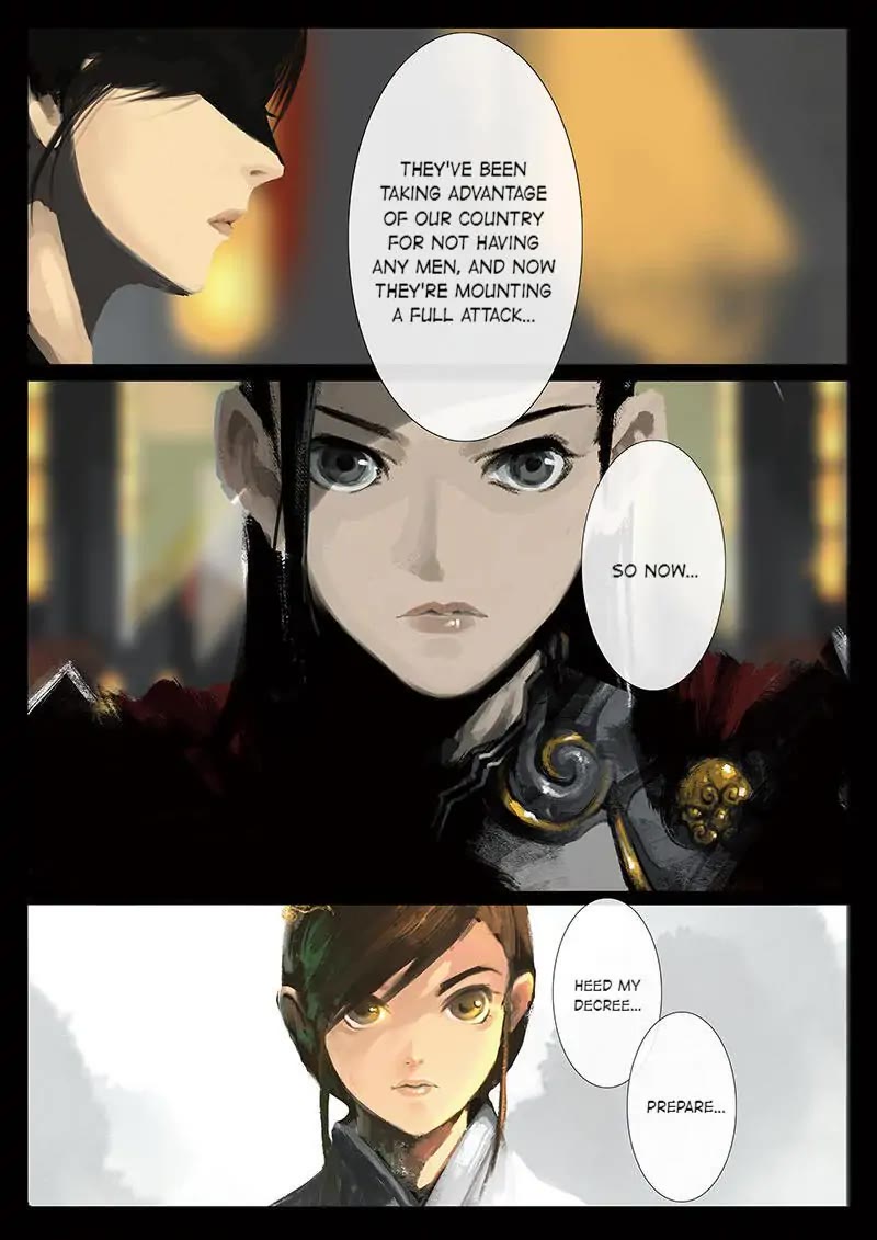 The Exorcism Record Chapter 34 page 6 - Chapter 34: Women's Kingdom: Rushing to Defend (End of Women's Kingdom arc)
