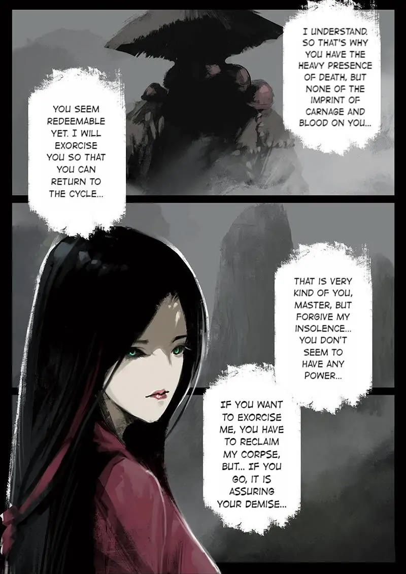 The Exorcism Record Chapter 38 page 8 - Chapter 38: White Dragon: Female Wraith
