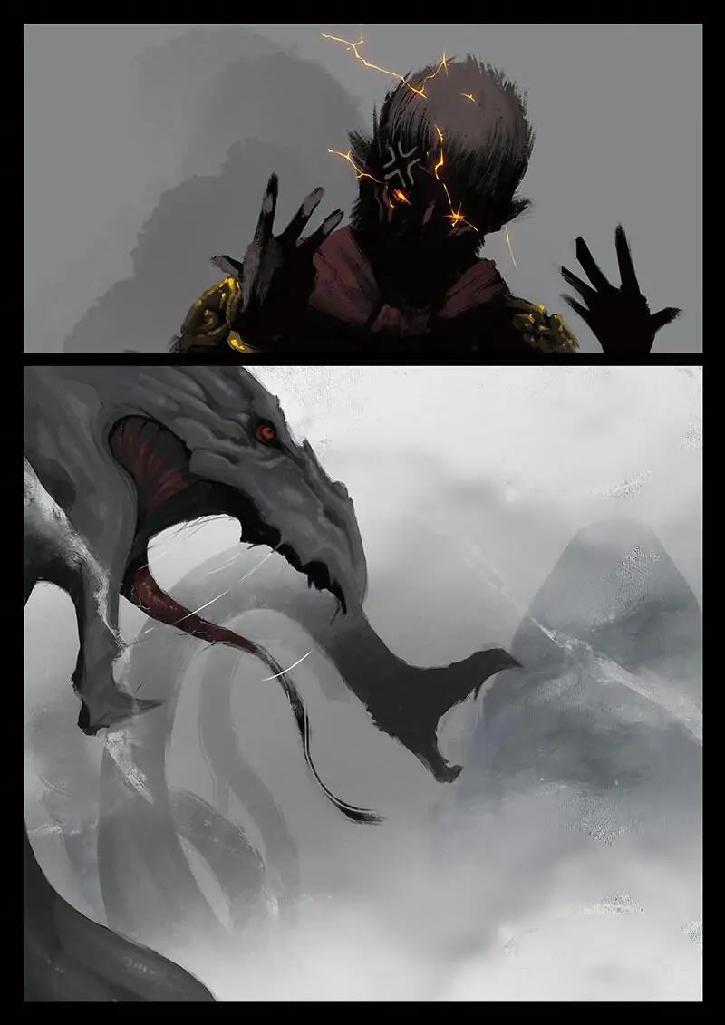 The Exorcism Record Chapter 40 page 5 - Chapter 40: White Dragon: Bro! Sorry Bro!!!
