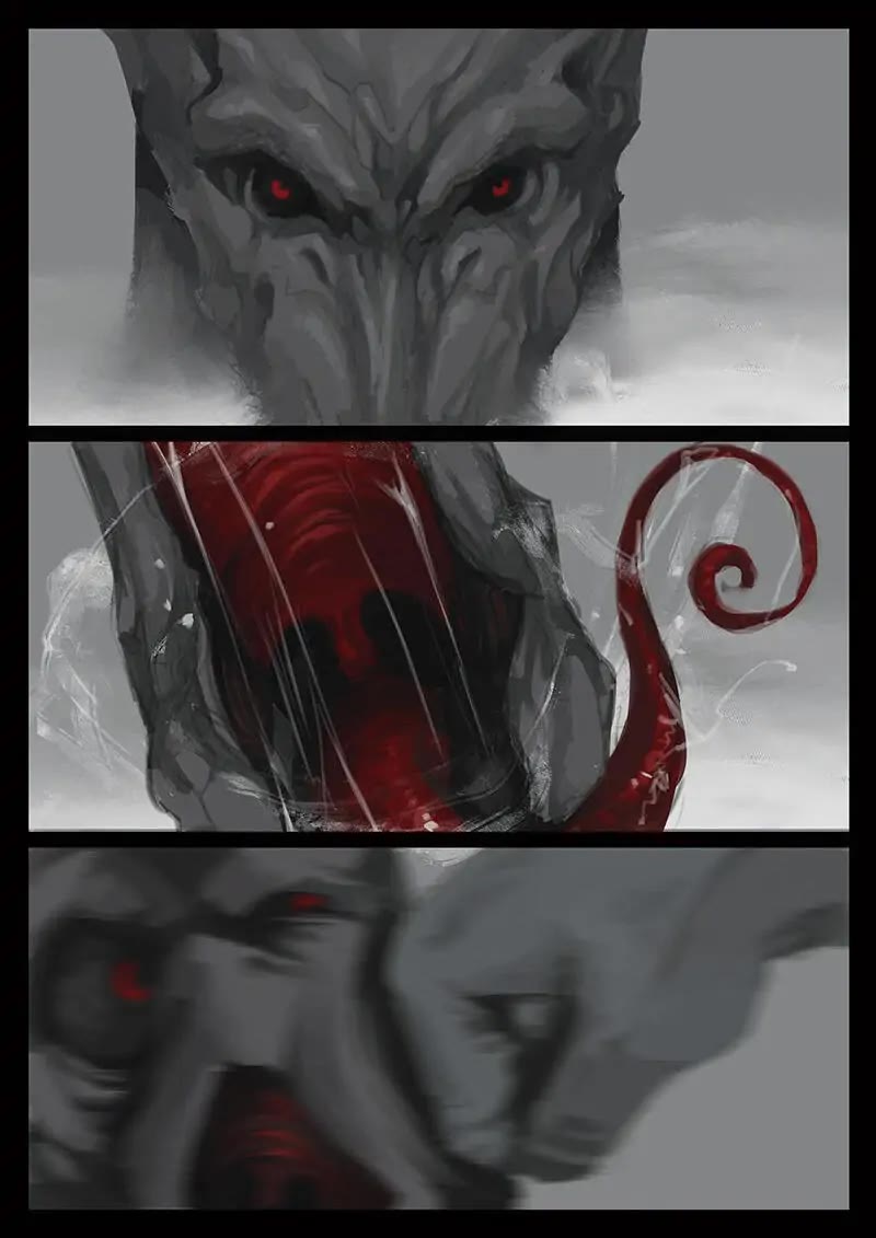 The Exorcism Record Chapter 40 page 8 - Chapter 40: White Dragon: Bro! Sorry Bro!!!