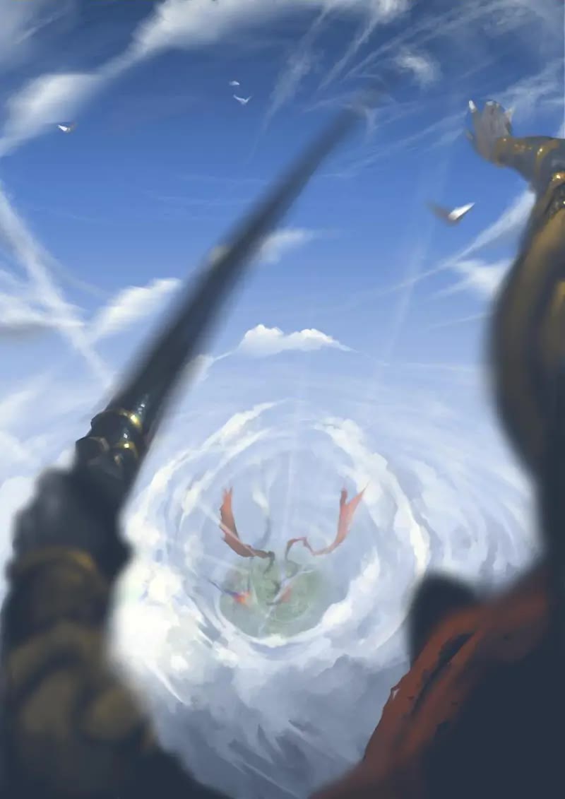 The Exorcism Record Chapter 45 page 6 - Chapter 45: Extra: Havoc in Heaven I Imagined, But Didn't Have Time to Finish Drawing