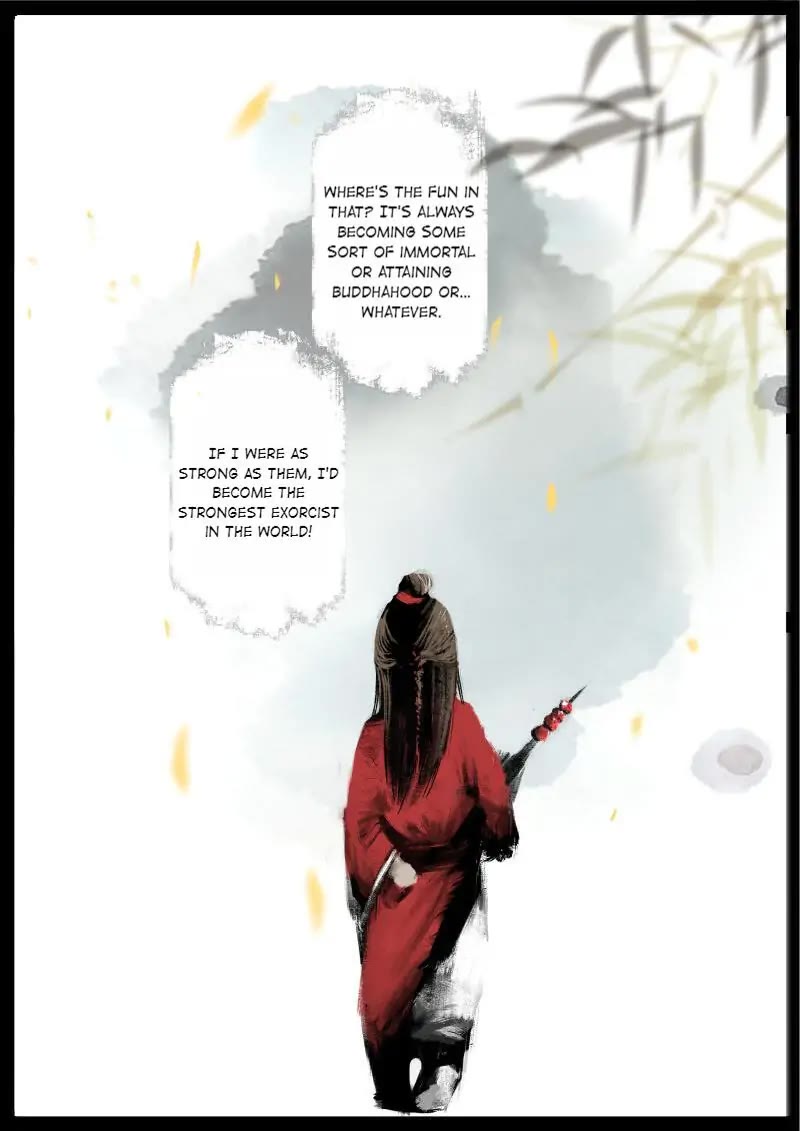 The Exorcism Record Chapter 54 page 4 - Chapter 54: Many Years Later, The Great Sage: Little Brat