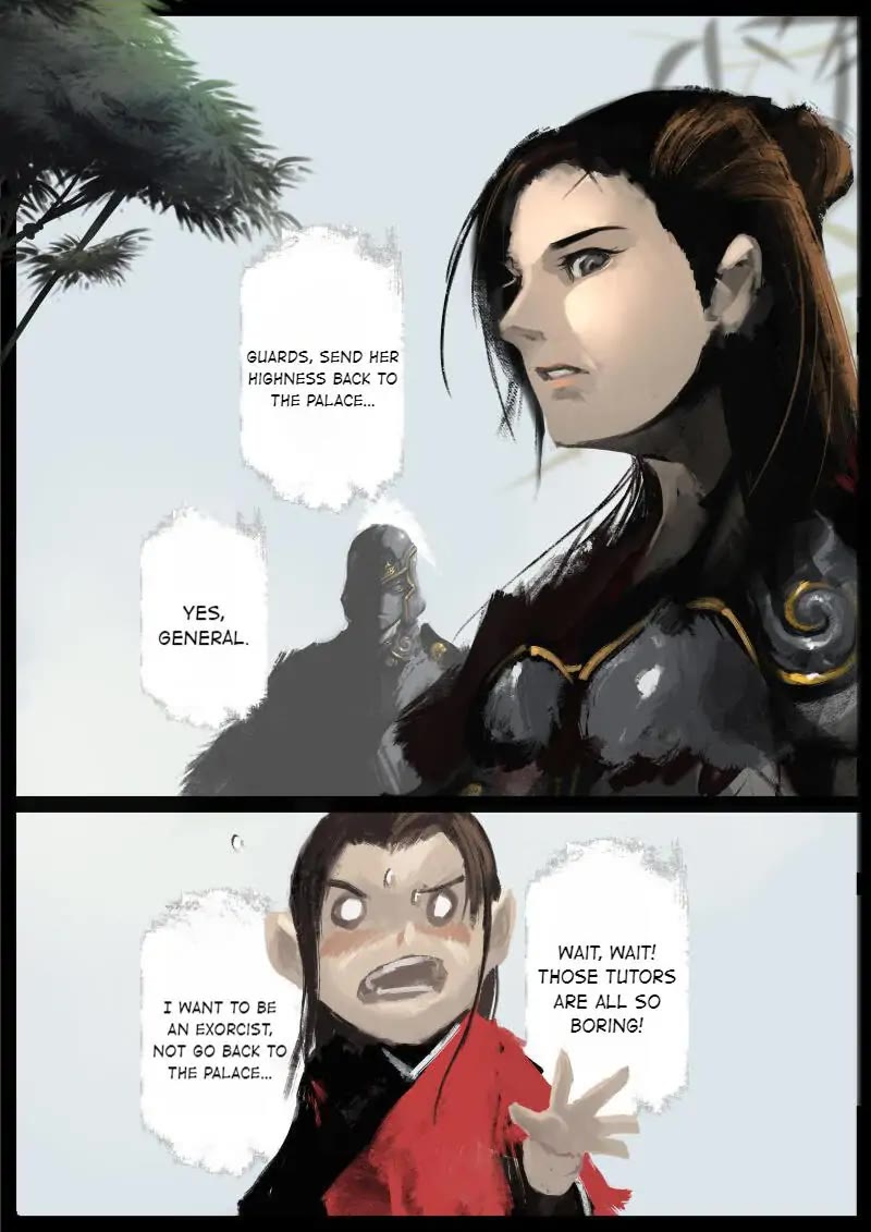 The Exorcism Record Chapter 54 page 6 - Chapter 54: Many Years Later, The Great Sage: Little Brat