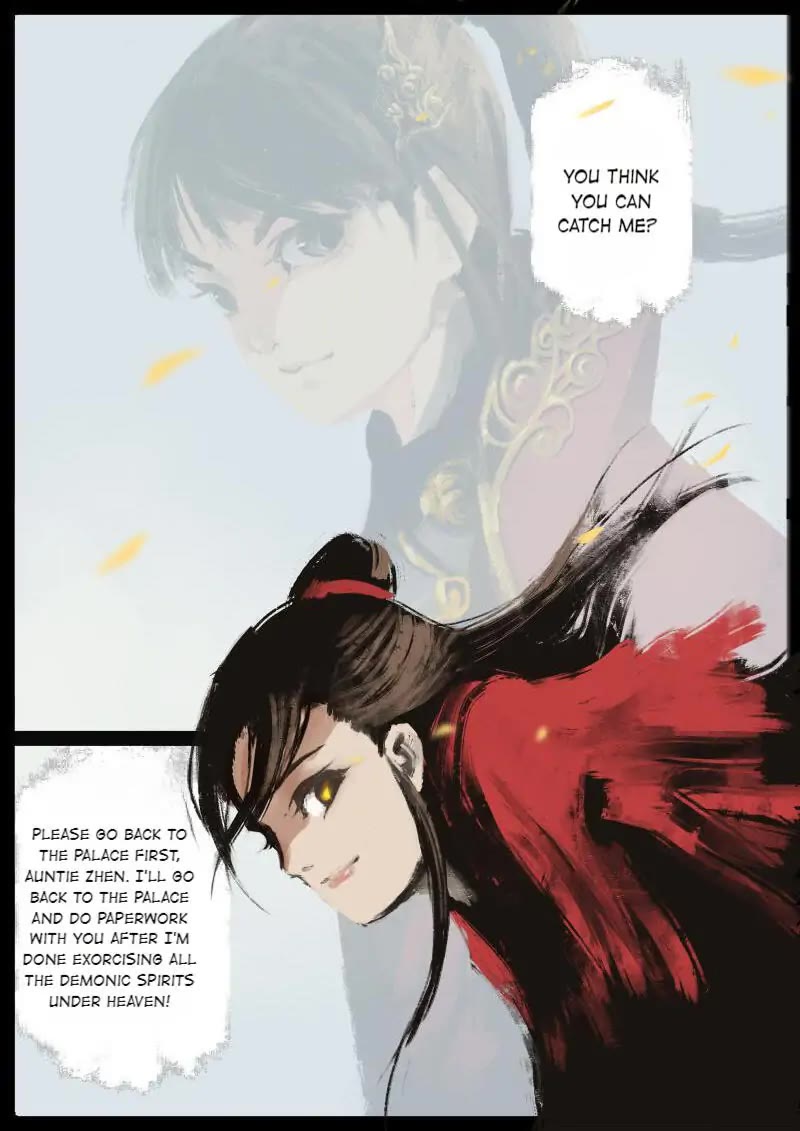 The Exorcism Record Chapter 54 page 8 - Chapter 54: Many Years Later, The Great Sage: Little Brat