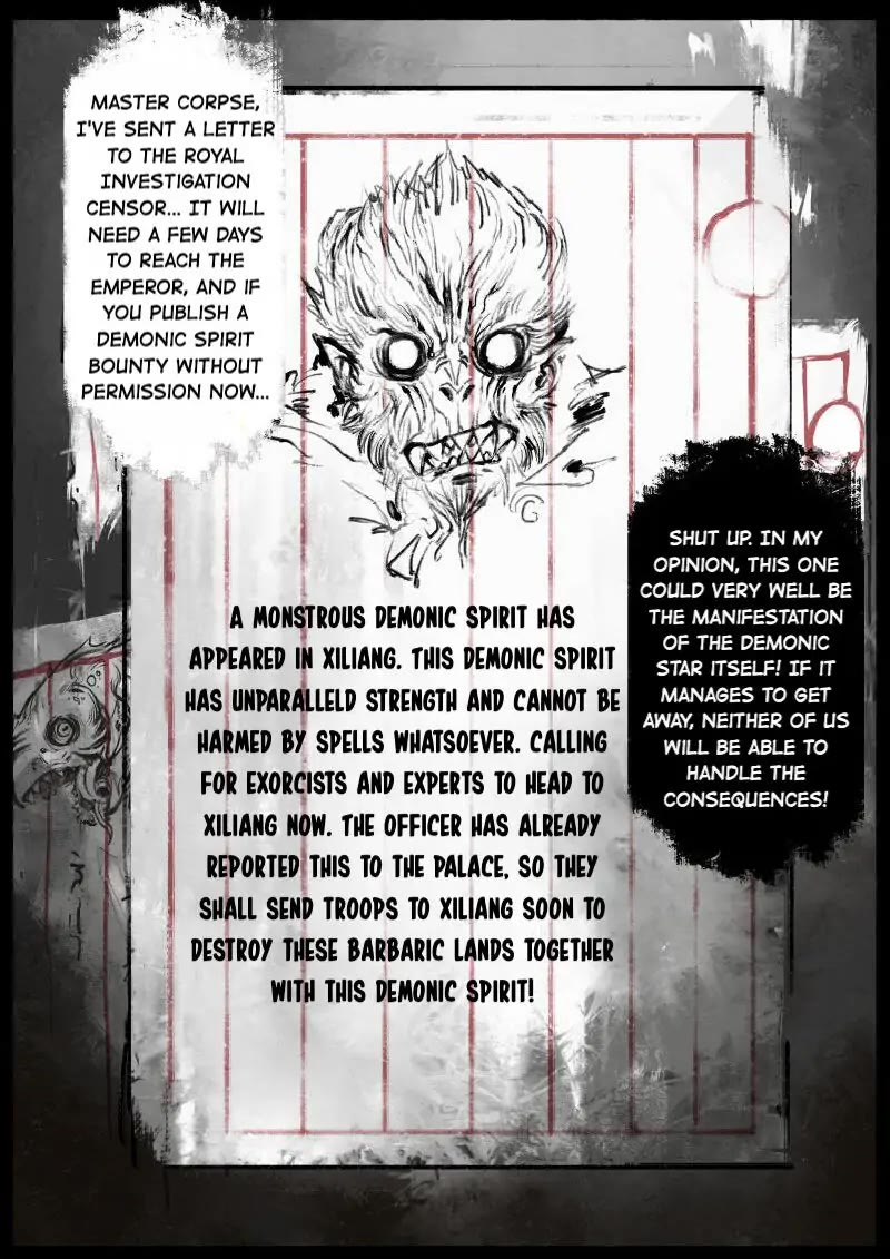 The Exorcism Record Chapter 58 page 8 - Chapter 58: Many Years Later, The Great Sage: Bounty