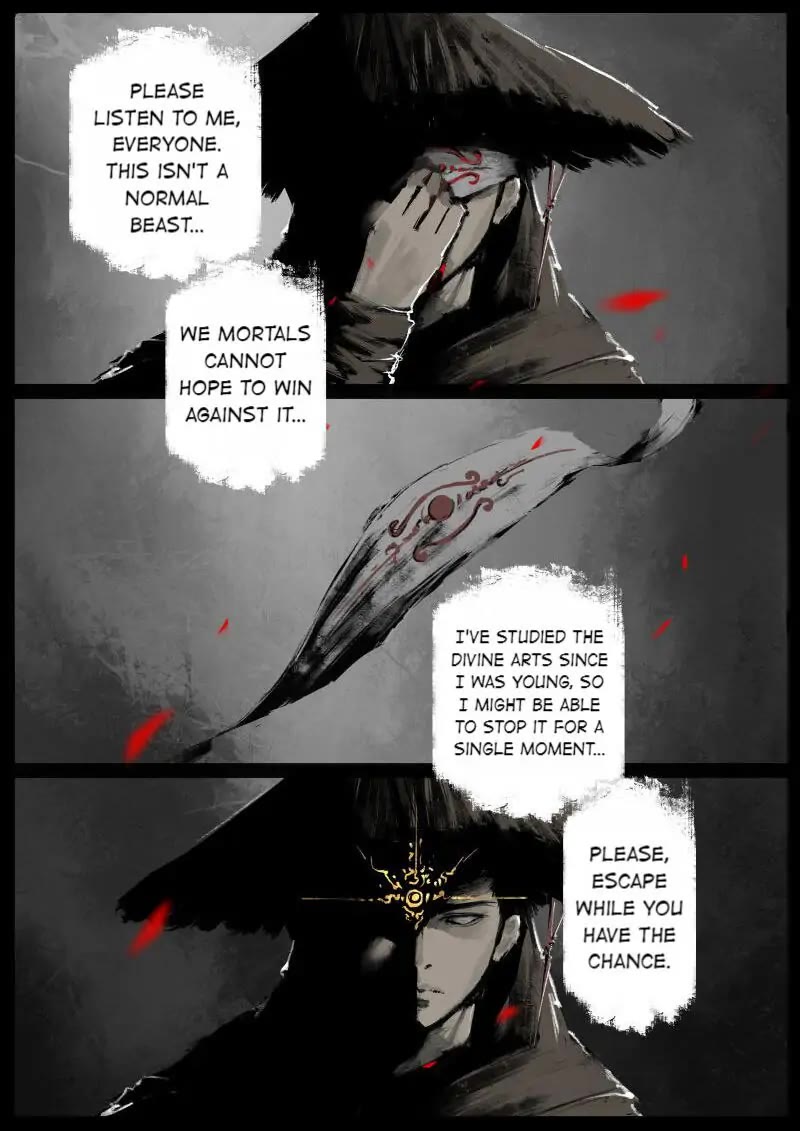 The Exorcism Record Chapter 66 page 17 - Chapter 66: Many Years Later, Wujing: Exorcist Team